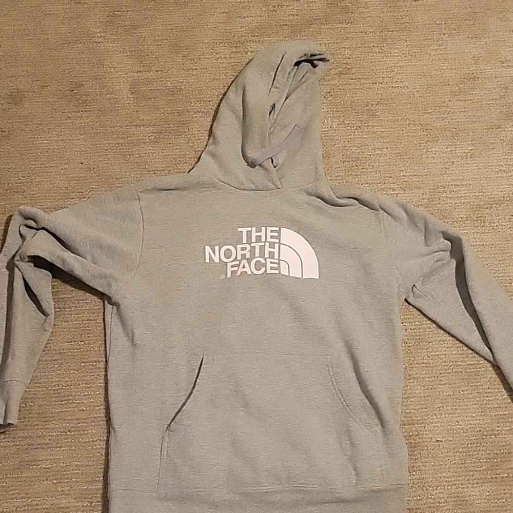 Grey North Face Hoodie